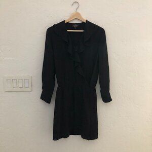 A.P.C. Silk wrap dress